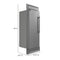 FORNO Maderno 28" 13.6 cu. ft. Left Swing Convertible Refrigerator/ Freezer with Modern Trim Kit, FFFFD1722-32LS