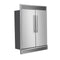 FORNO Maderno 60" 27.2 cu.ft. Convertible Refrigerator and Freezer with Grill Trim Kit, FFFFD1722-60SG