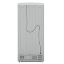 FORNO Espresso Luigi 33" 18 cu. ft. French Door Refrigerator in White with Antique Brass Handles, FFFFD1791-33WHT