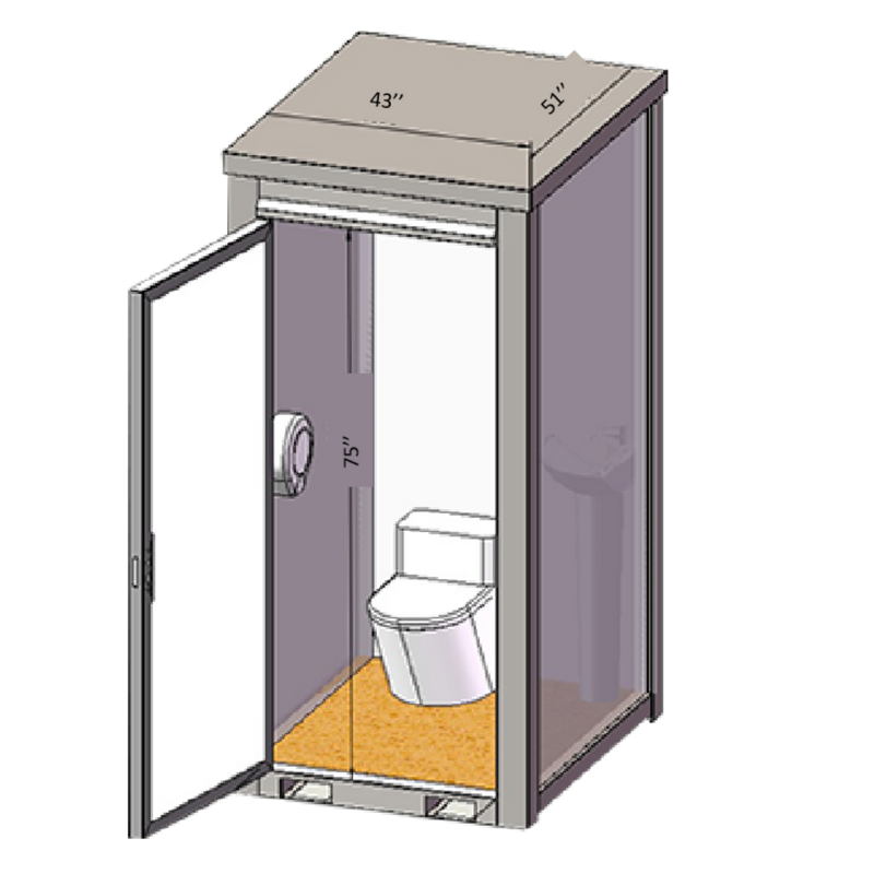 Portable Restroom w/ Sink
