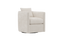 Valencia Riley Fabric Swivel Accent Chair, Pearl