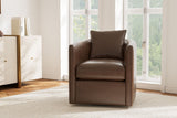 Riley Leather Swivel Chair
