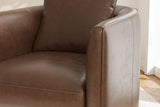 Riley Leather Swivel Chair