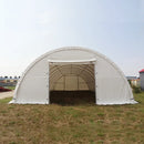 Front/Rear Panel with Roll-up Door for W40'xL80'xH20' Storage Shelter