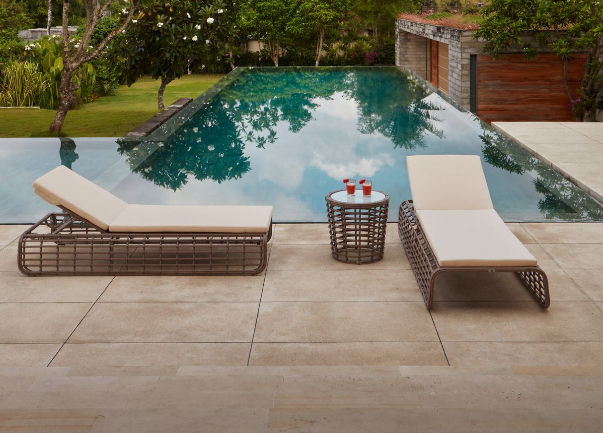 Ruby Chaise Lounger with Sunbrella Cushion