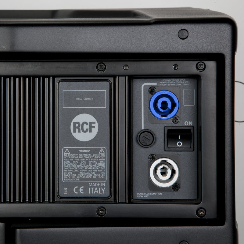 RCF HDL10A - Dual 8″ Woofers – 133 dB