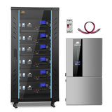 Hybrid Solar Kit 11.4KW 48V Split Phase 30.72KWH Lithium Battery 28 X 450 Watt Solar Panel (Optional) SGH-11N3E