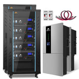 Hybrid Solar Kit 11.4KW 48V Split Phase 20.48KWH/51.2KWH Lithium Battery 450 Watt Solar Panel (Optional) SGH-11N2E/ SGH-11N5E