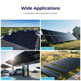 415W Bifacial PERC Solar Panel  | SGP-415-BBS UL61730 CEC Listed