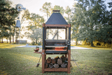 Tagwood BBQ Argentine Santa Maria Style Wood Fire & Charcoal Gaucho Grill | BBQ02SI-- PRE-ORDER