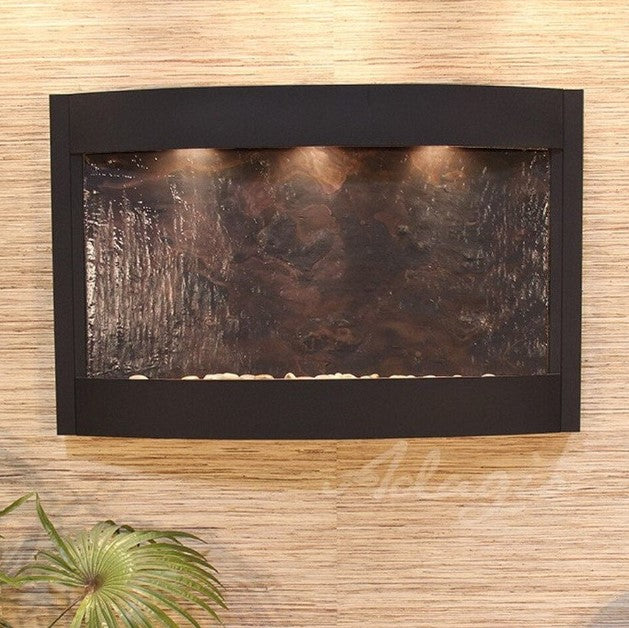 Adagio Water Features Calming Waters Wall Fountain