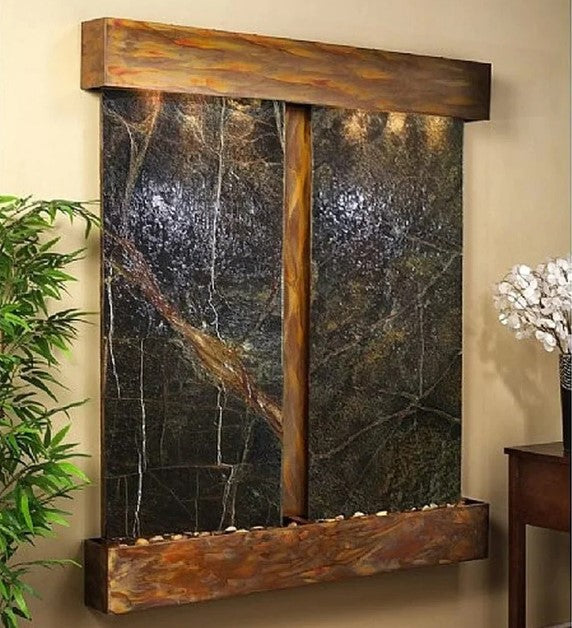 Adagio Water Features Cottonwood Falls Wall Fountain