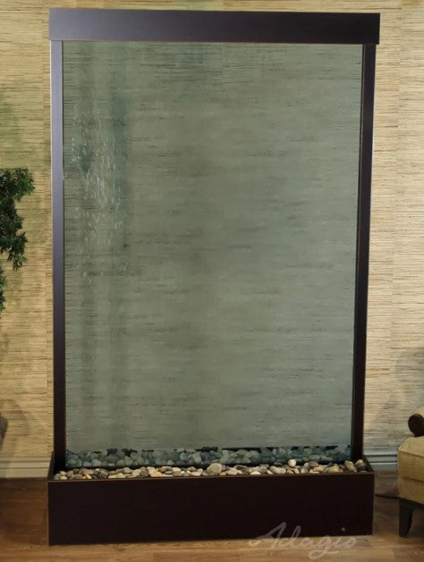 Adagio Water Features Grandeur River Floor Water Fountain - Centered in Base