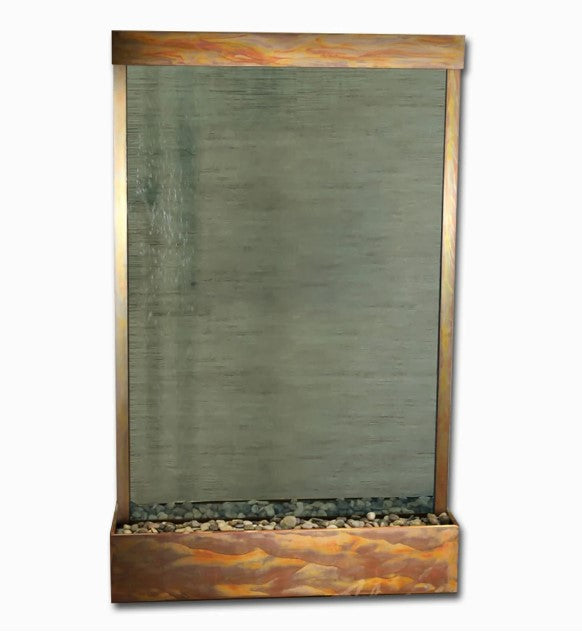 Adagio Water Features Grandeur River Floor Water Fountain - Centered in Base