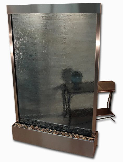 Adagio Water Features Grandeur River Floor Water Fountain - Centered in Base