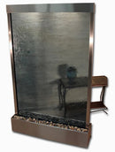 Adagio Water Features Grandeur River Floor Water Fountain - Centered in Base