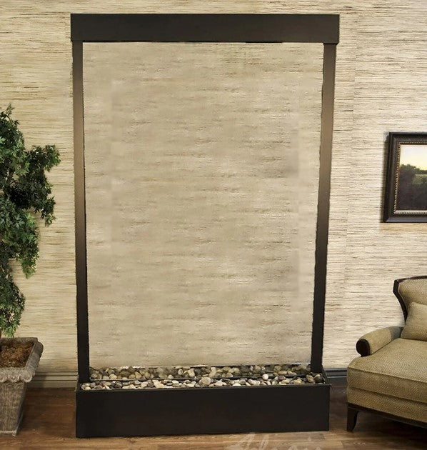 Adagio Water Features Grandeur River Floor Water Fountain - Centered in Base