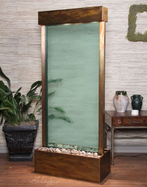 Adagio Water Features Harmony River Floor Fountain - Center Mount