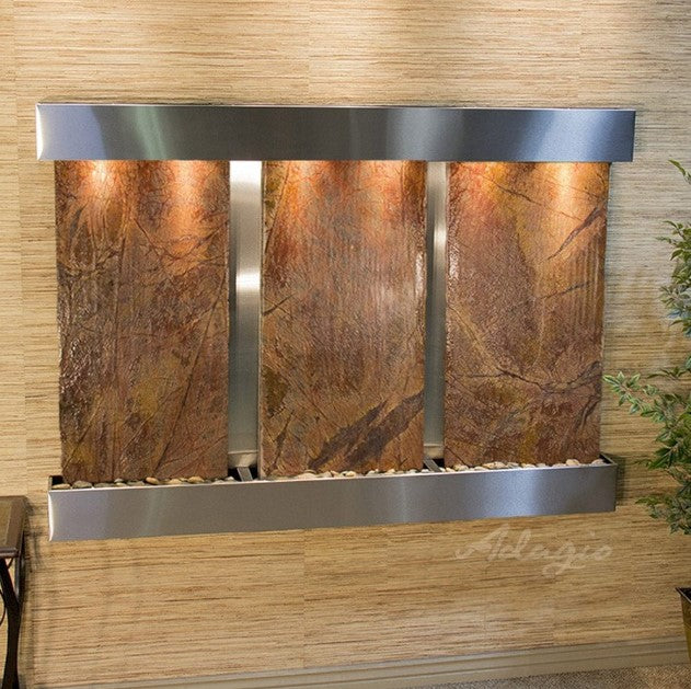 Adagio Water Features Olympus Falls Wall Fountain
