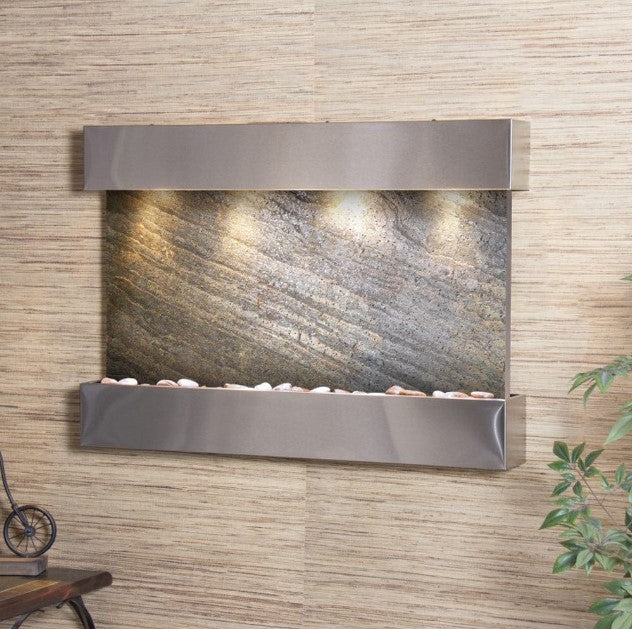 Adagio Water Features Reflection Creek Wall Fountain