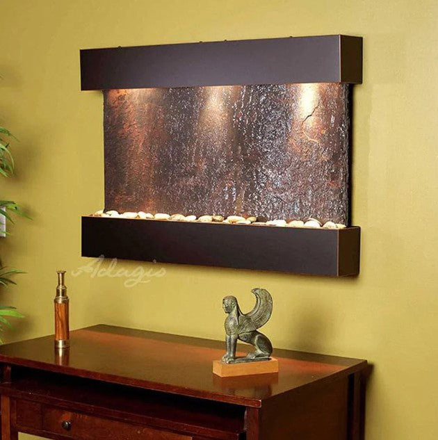 Adagio Water Features Reflection Creek Wall Fountain