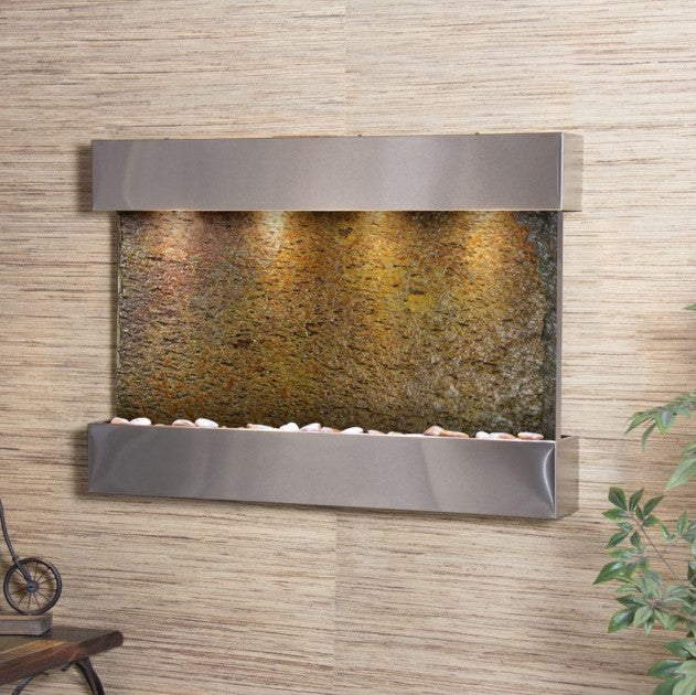 Adagio Water Features Reflection Creek Wall Fountain