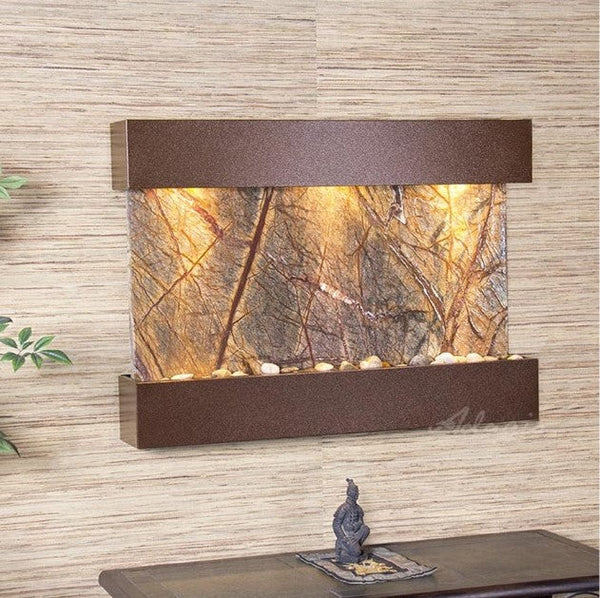 Adagio Water Features Reflection Creek Wall Fountain