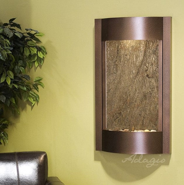 Adagio Water Features Serene Waters Wall Fountain