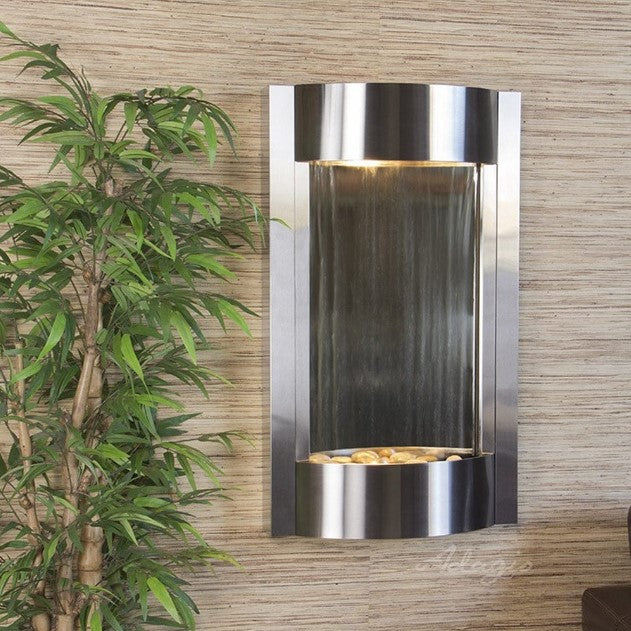 Adagio Water Features Serene Waters Wall Fountain