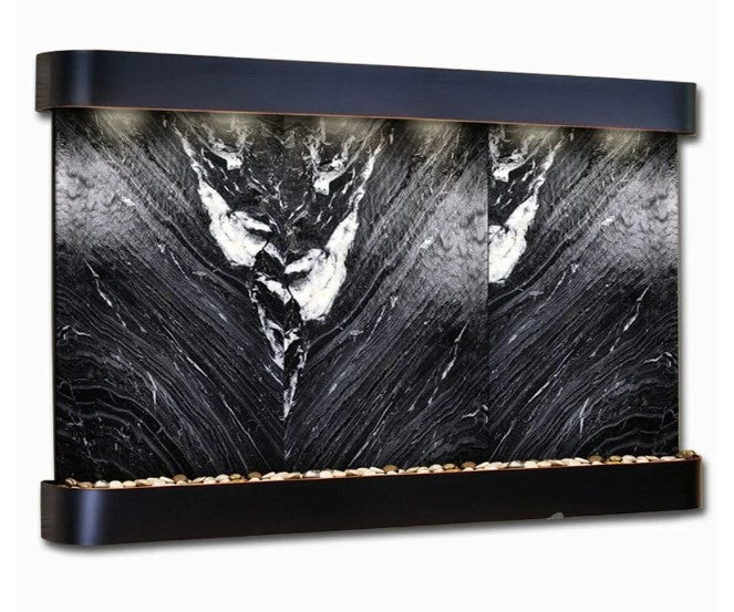 Adagio Water Features Solitude River Three Panel Wall Fountain