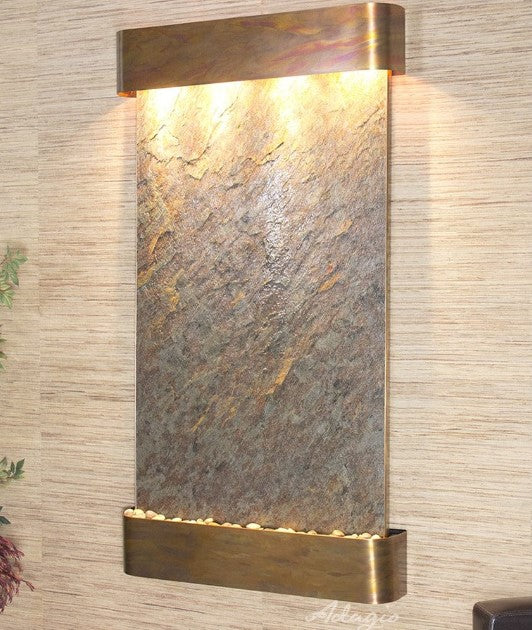 Adagio Water Features Summit Falls Wall Fountain