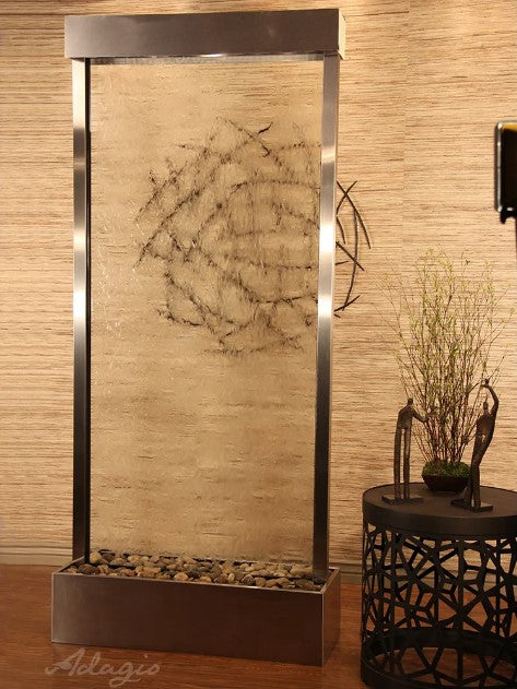 Adagio Water Features Tranquil River Floor Fountain - Center Mount