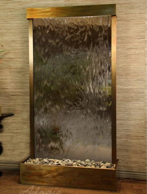 Adagio Water Features Tranquil River Floor Fountain - Rear Mount