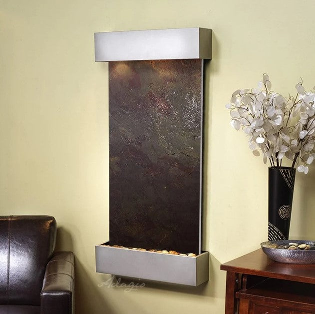 Adagio Water Features Whispering Creek Wall Fountain