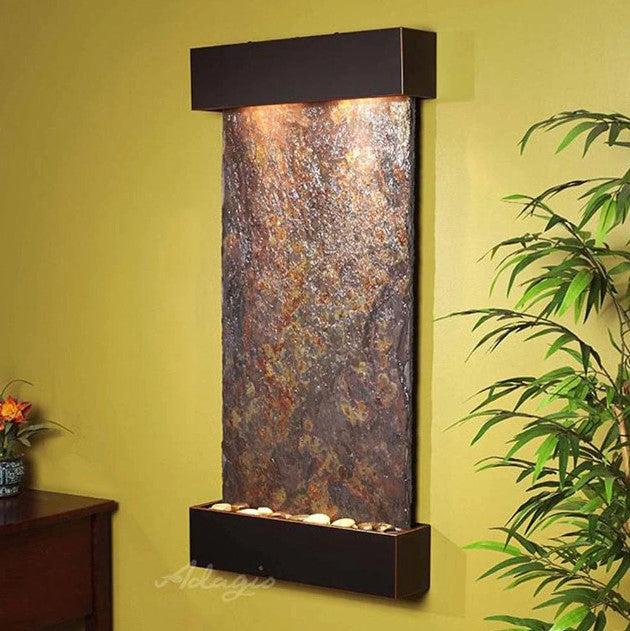 Adagio Water Features Whispering Creek Wall Fountain