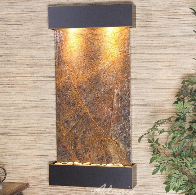 Adagio Water Features Whispering Creek Wall Fountain
