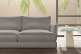 Serena Leather Corner Sectional Sofa
