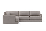 Serena Leather Corner Sectional Sofa