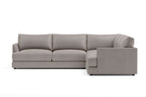 Serena Leather Corner Sectional Sofa