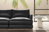 Serena Leather Corner Sectional Sofa