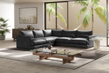 Serena Leather Corner Sectional Sofa