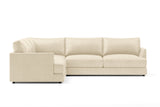 Serena Leather Corner Sectional Sofa
