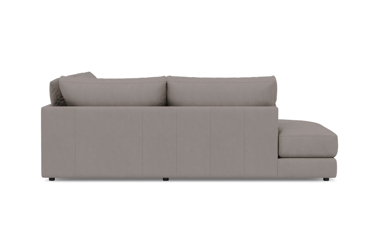 Serena Leather Sectional Sofa