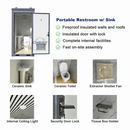 Portable Restroom w/ Sink