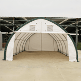 Single Truss Arch Storage Shelter W20'xL30'xH12'