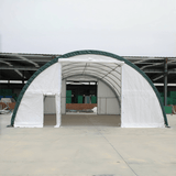 Single Truss Arch Storage Shelter W40'xL80'xH20'