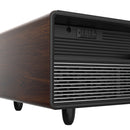 FORNO Evoluto  51" Smart Coffee Table – Dual Fridge Drawers, Bluetooth Audio, Wireless Charging, RGB Light in Black with Wood Accents, FCTFR7006-51WD