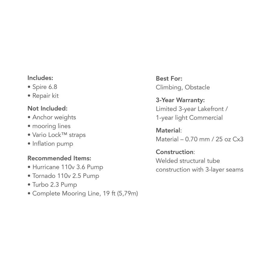 Aquaglide Spire 6.8 - Floating Jungle Jim - 585221130