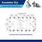 Single Truss Arch Storage Shelter W30'xL85'xH15'