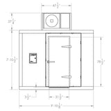 Harvest Right ULTRA COLD Walk-In Freezer